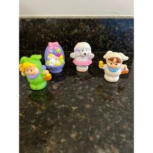 Fisher Price Little People Easter Lot of 4